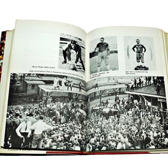THE CRIMSON TIDE A Story of ALABAMA Football by Clyde Bolton (1972, Hardcover) - Picture 6 of 8